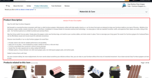 Amazon Product Description Optimization